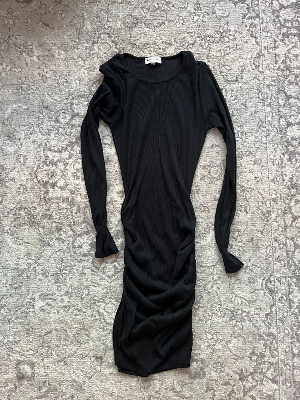 Michael Stars Knee Length Ribbed Dress